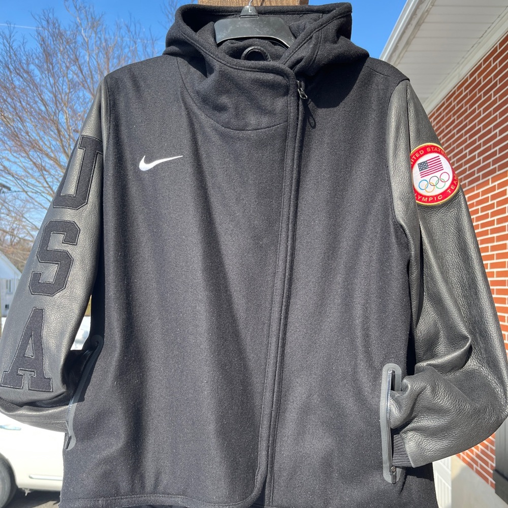 Nike Olympics Black Varsity Jacket